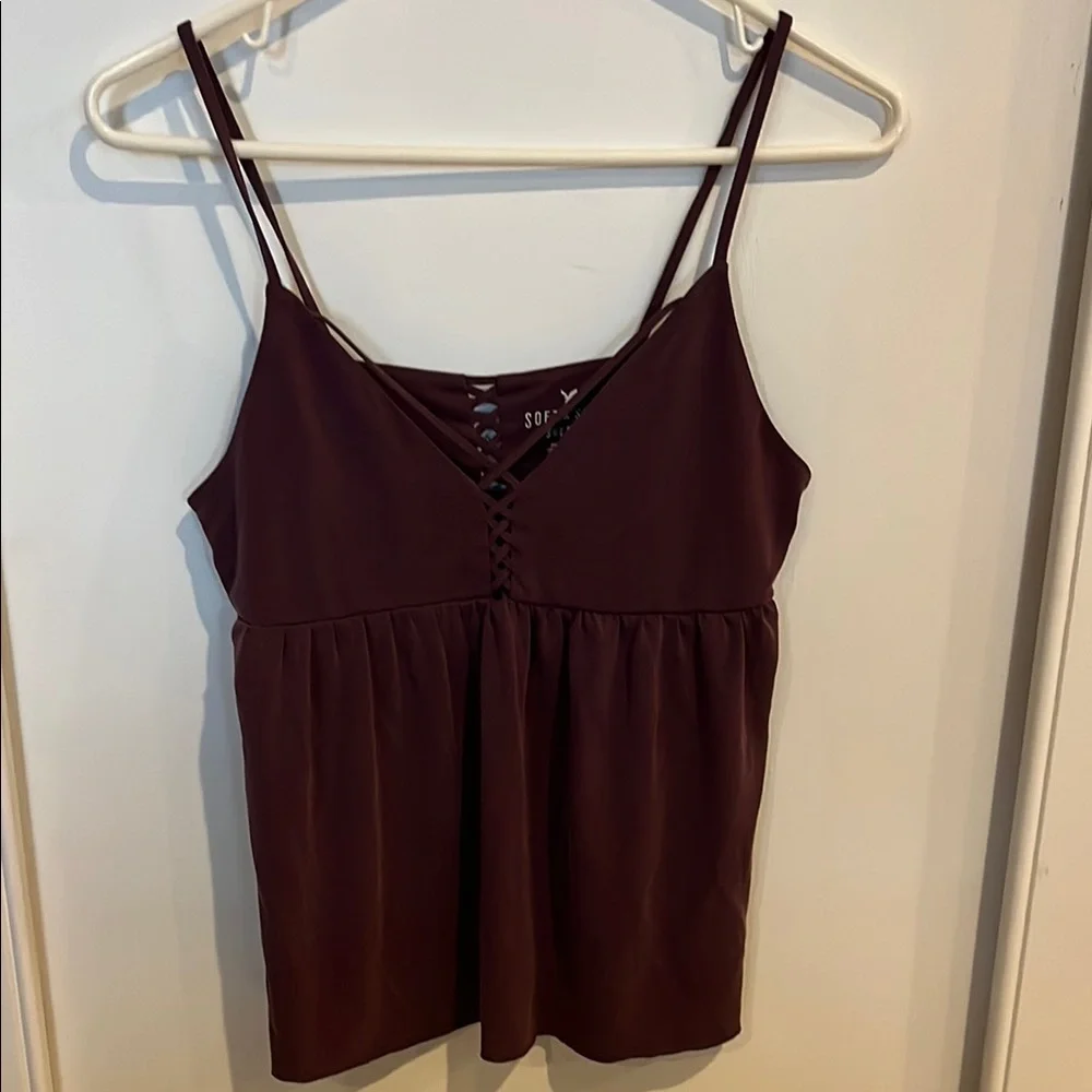 American Eagle Outfitters Sueded Tank - Picture 1 of 4